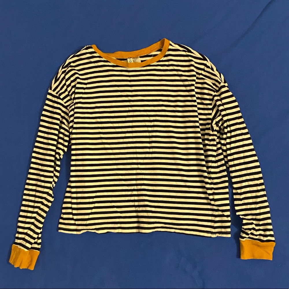 Striped long Sleeve Cotton Shirt